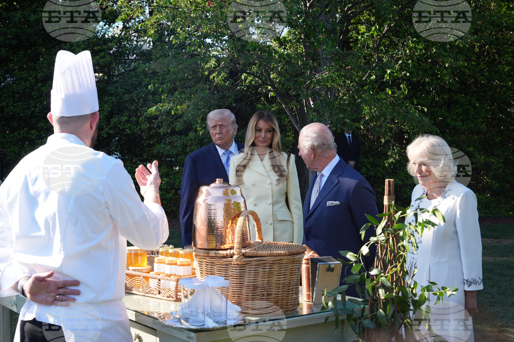 APTOPIX US Britain Royal Visit Trump