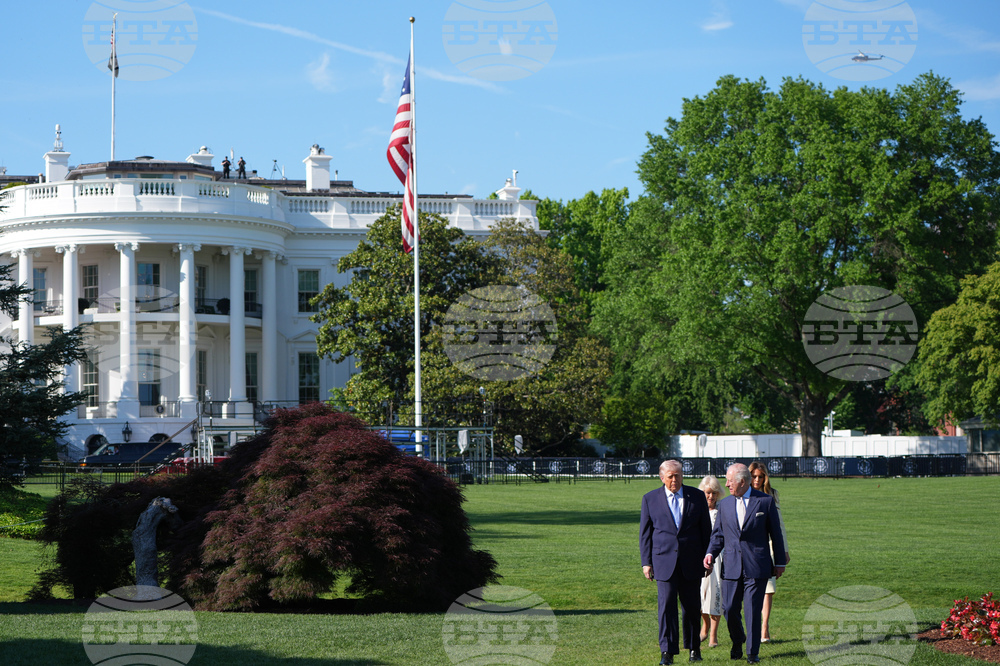 APTOPIX US Britain Royal Visit Trump