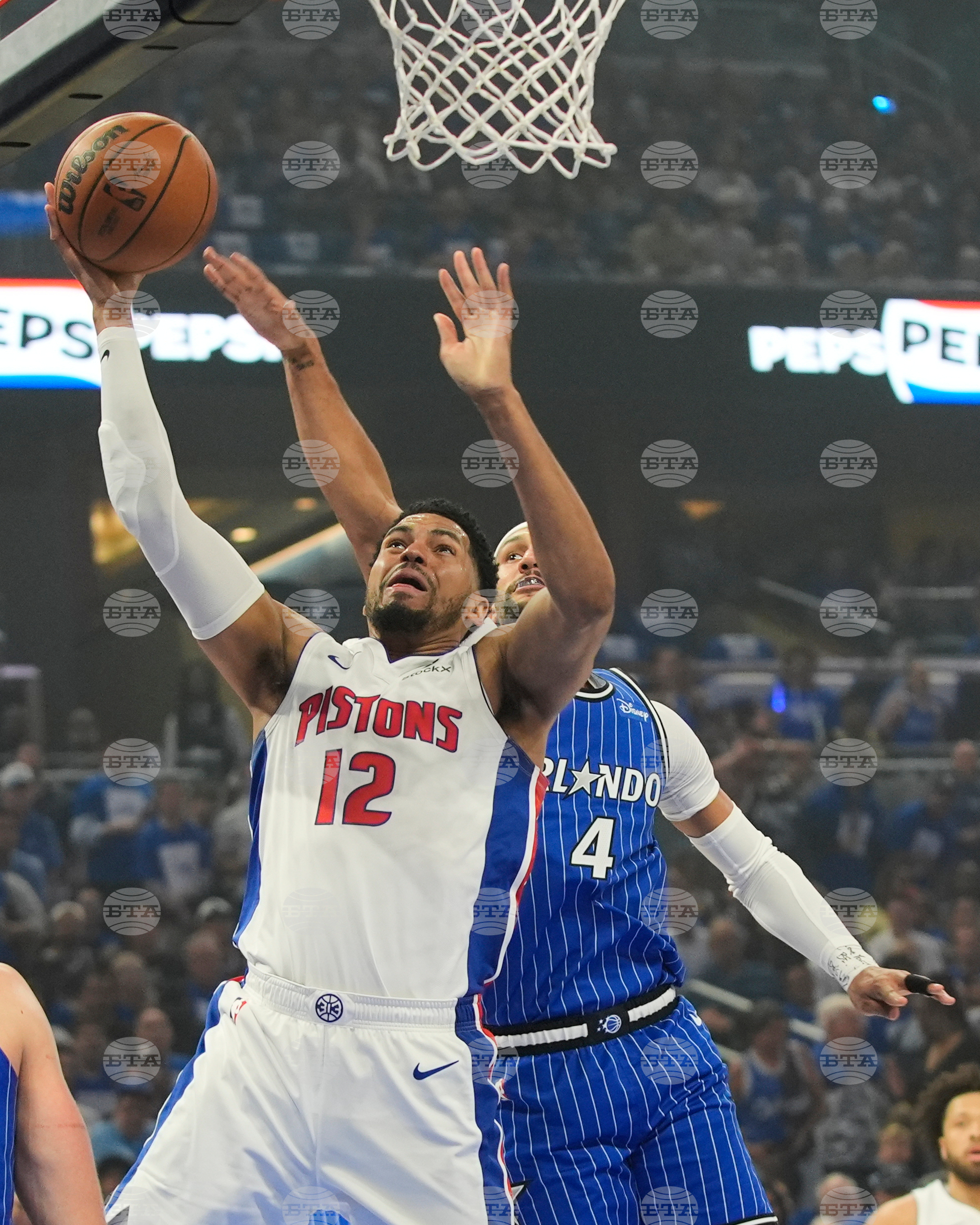 Pistons Magic Basketball