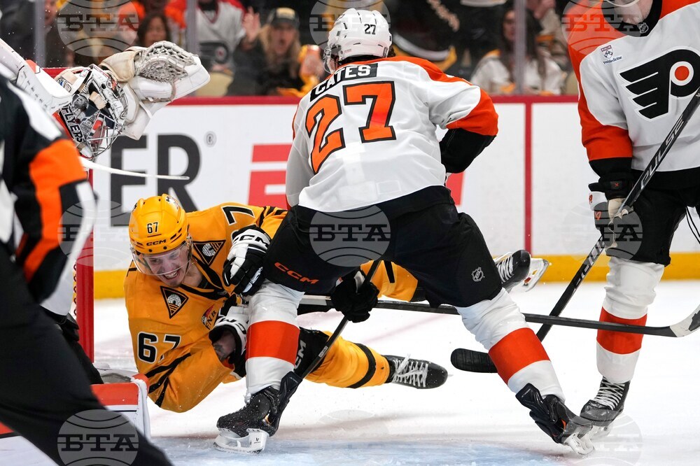 Flyers Penguins Hockey
