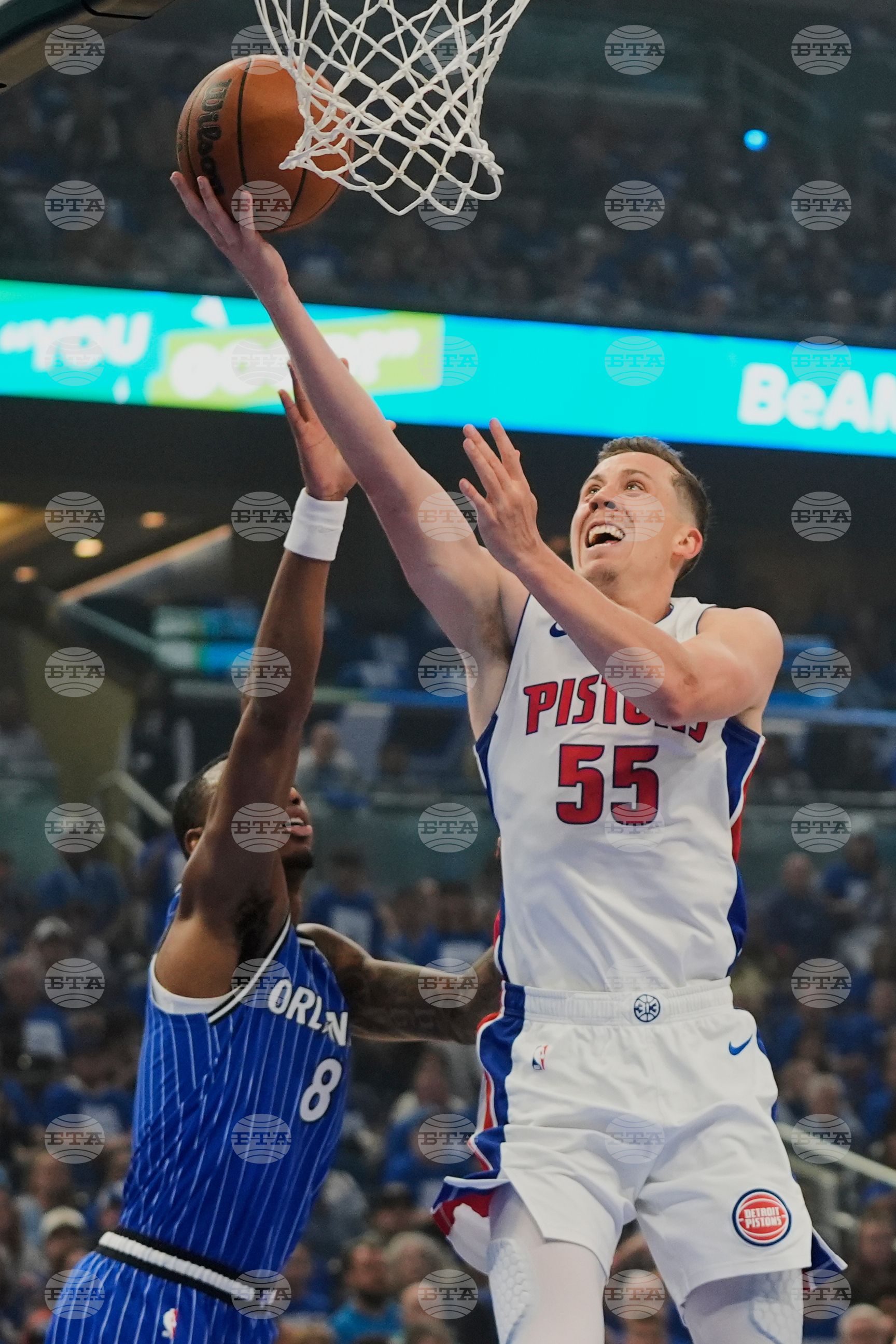 Pistons Magic Basketball