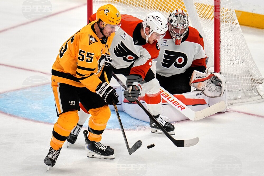 Flyers Penguins Hockey