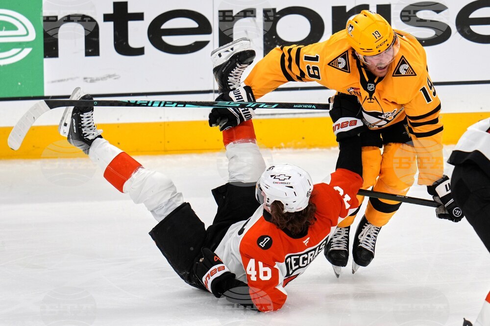 Flyers Penguins Hockey