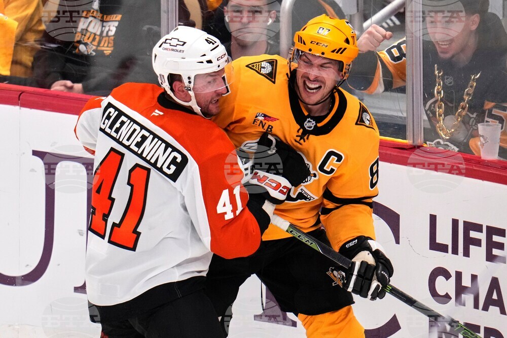 Flyers Penguins Hockey