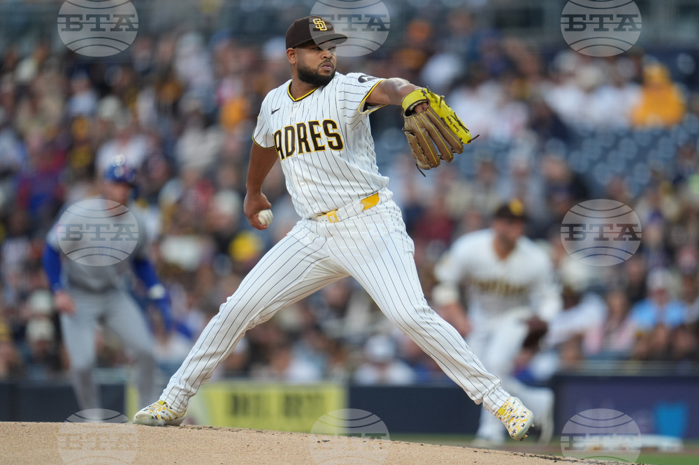 Cubs Padres Baseball