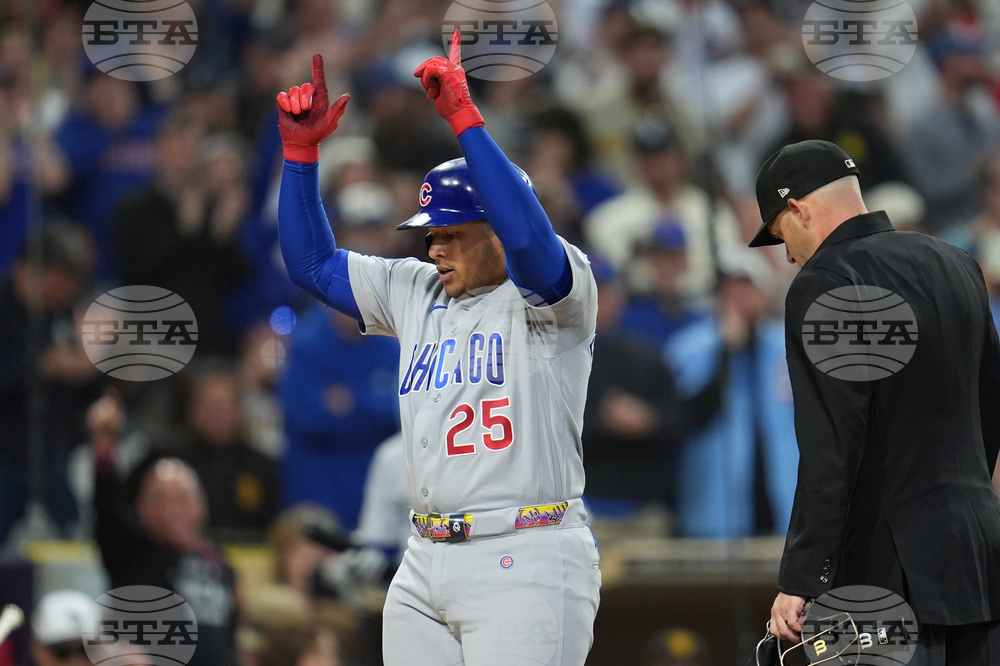 Cubs Padres Baseball