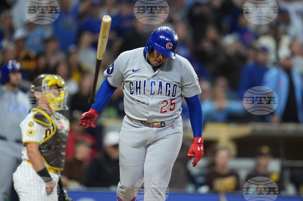 Cubs Padres Baseball