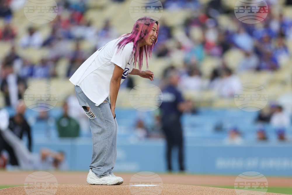 Marlins Dodgers Baseball