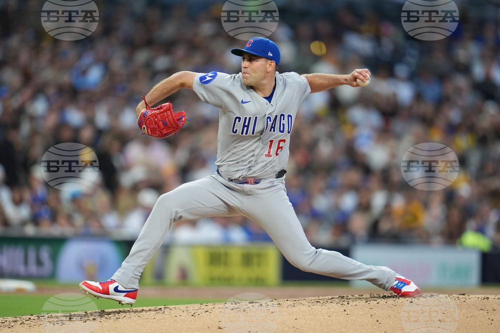 Cubs Padres Baseball