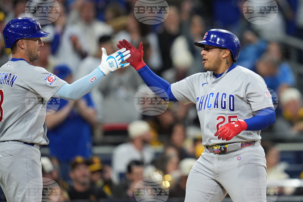 Cubs Padres Baseball