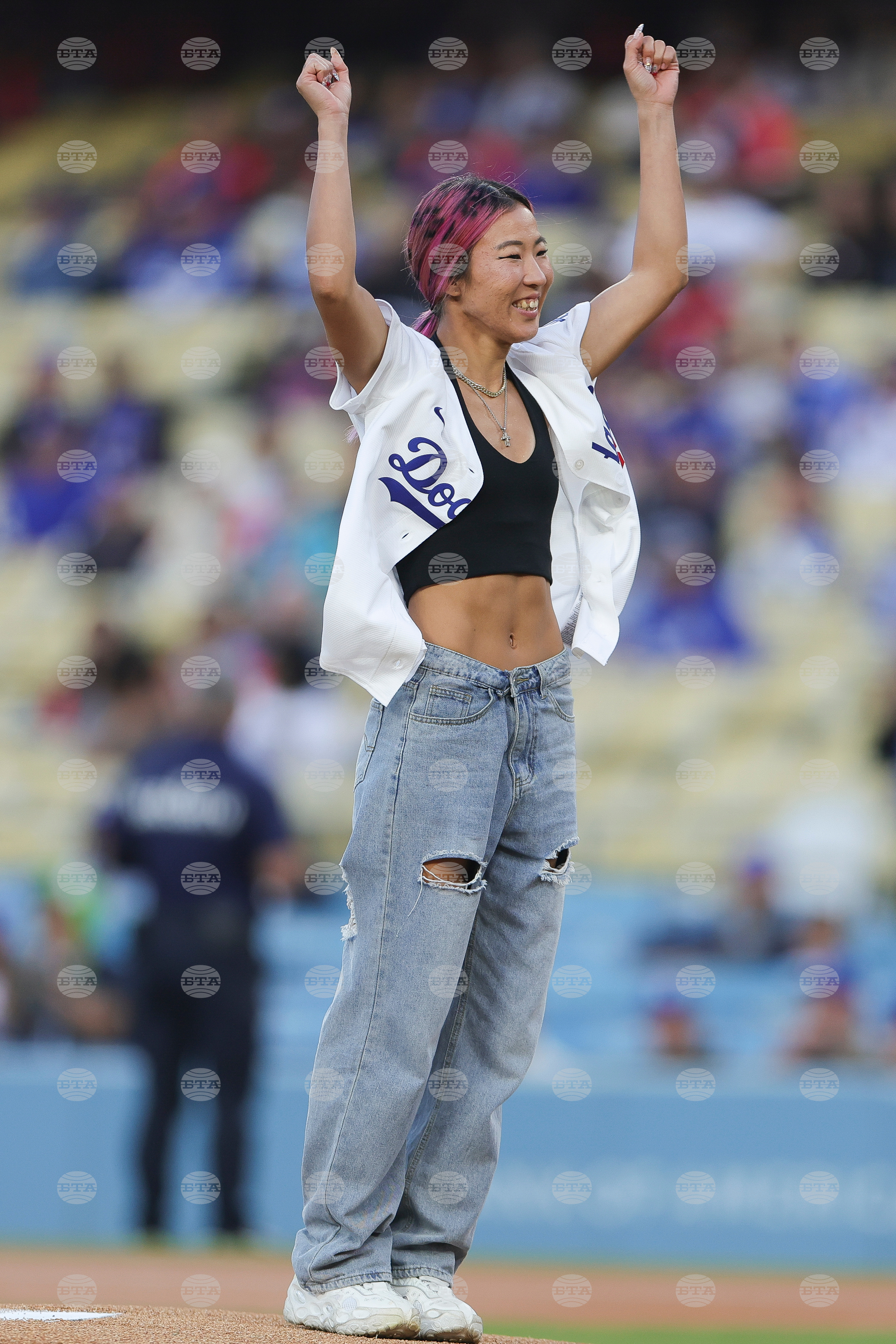 Marlins Dodgers Baseball