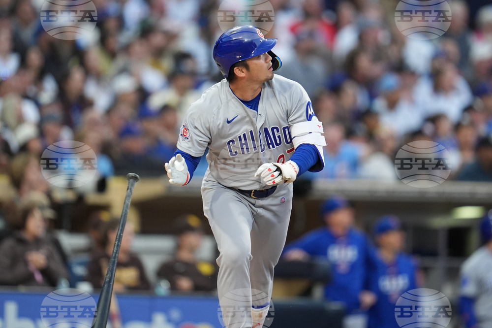 Cubs Padres Baseball