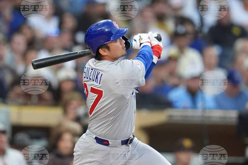 Cubs Padres Baseball