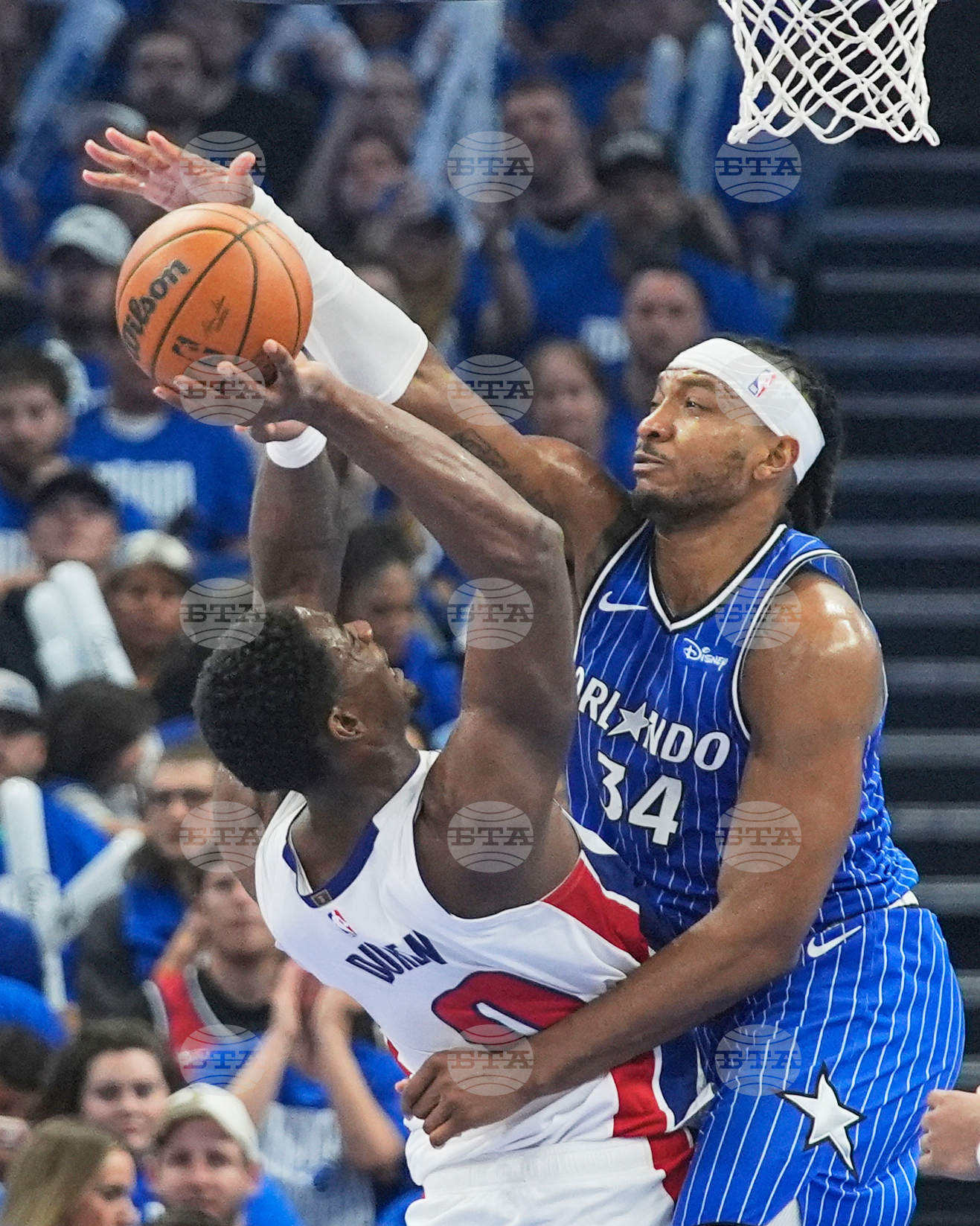 Pistons Magic Basketball