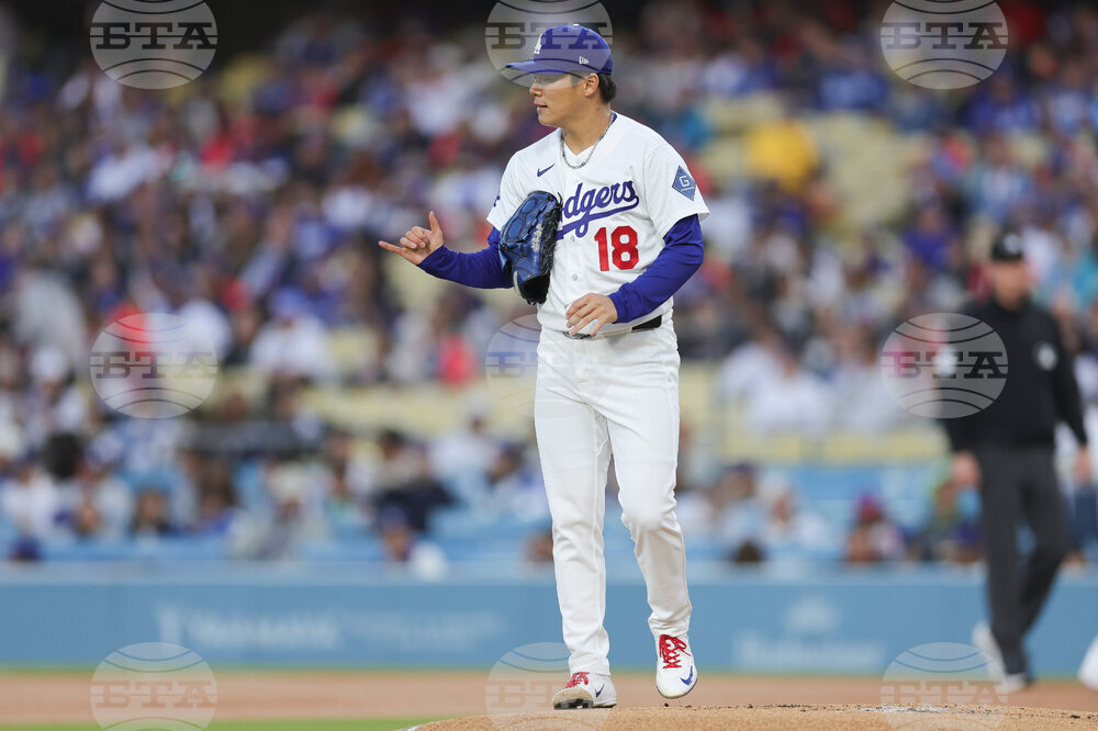 Marlins Dodgers Baseball