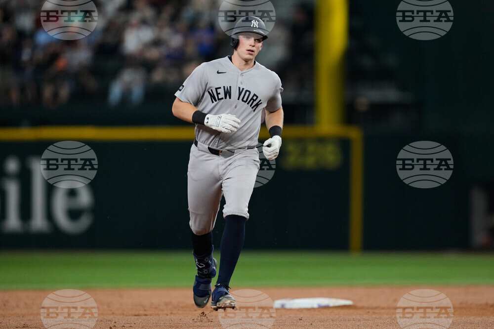 Yankees Rangers Baseball