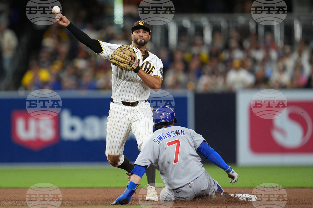 Cubs Padres Baseball