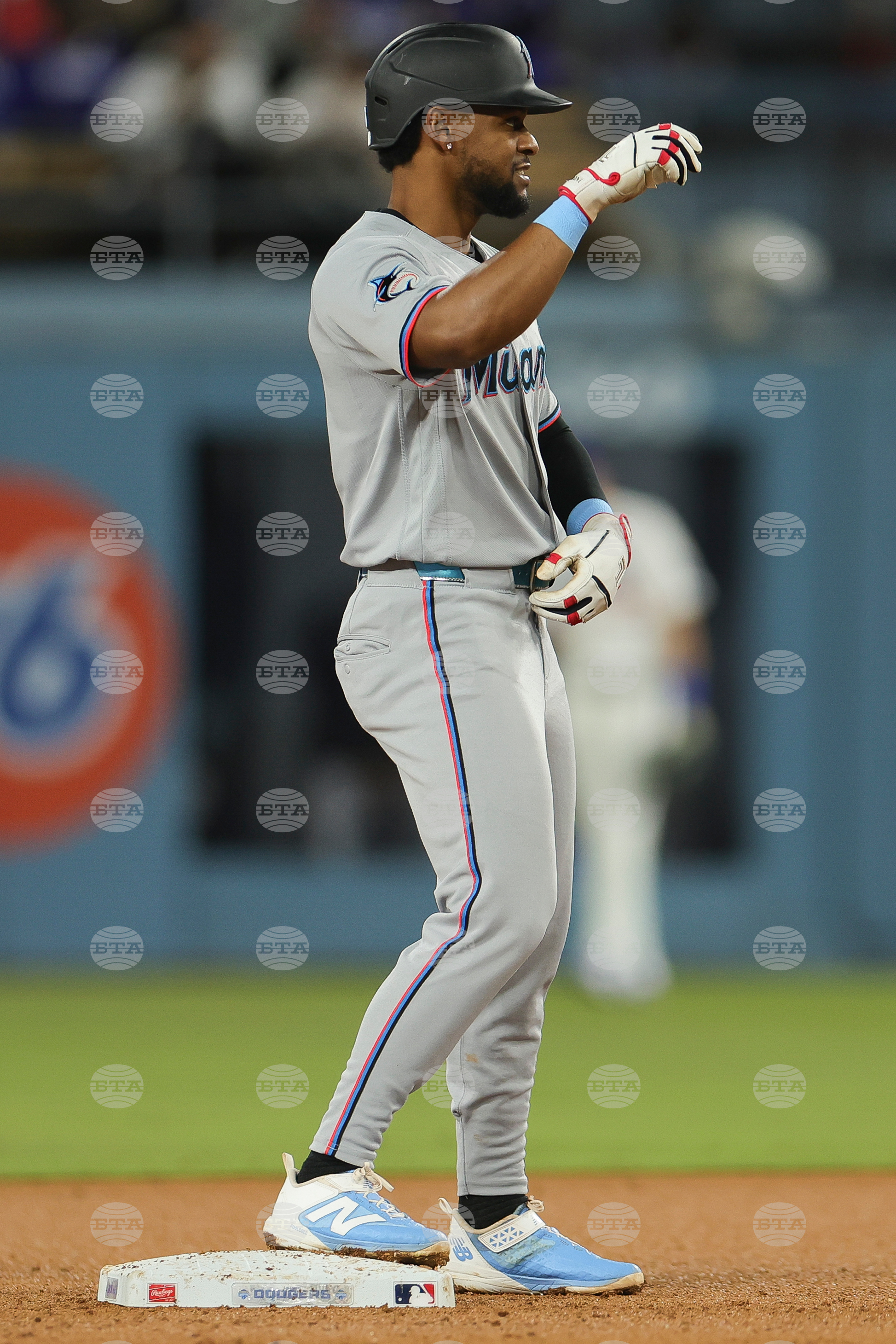 Marlins Dodgers Baseball