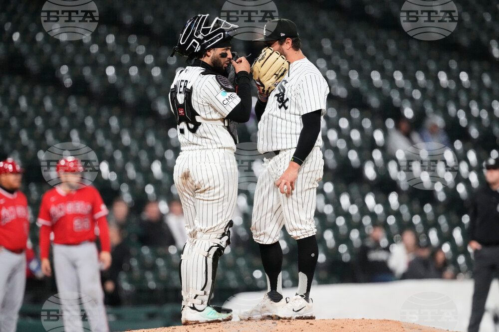 Angels White Sox Baseball