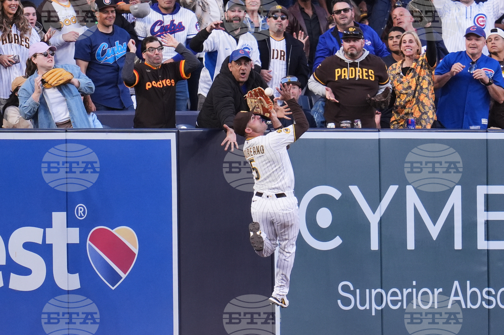 APTOPIX Cubs Padres Baseball
