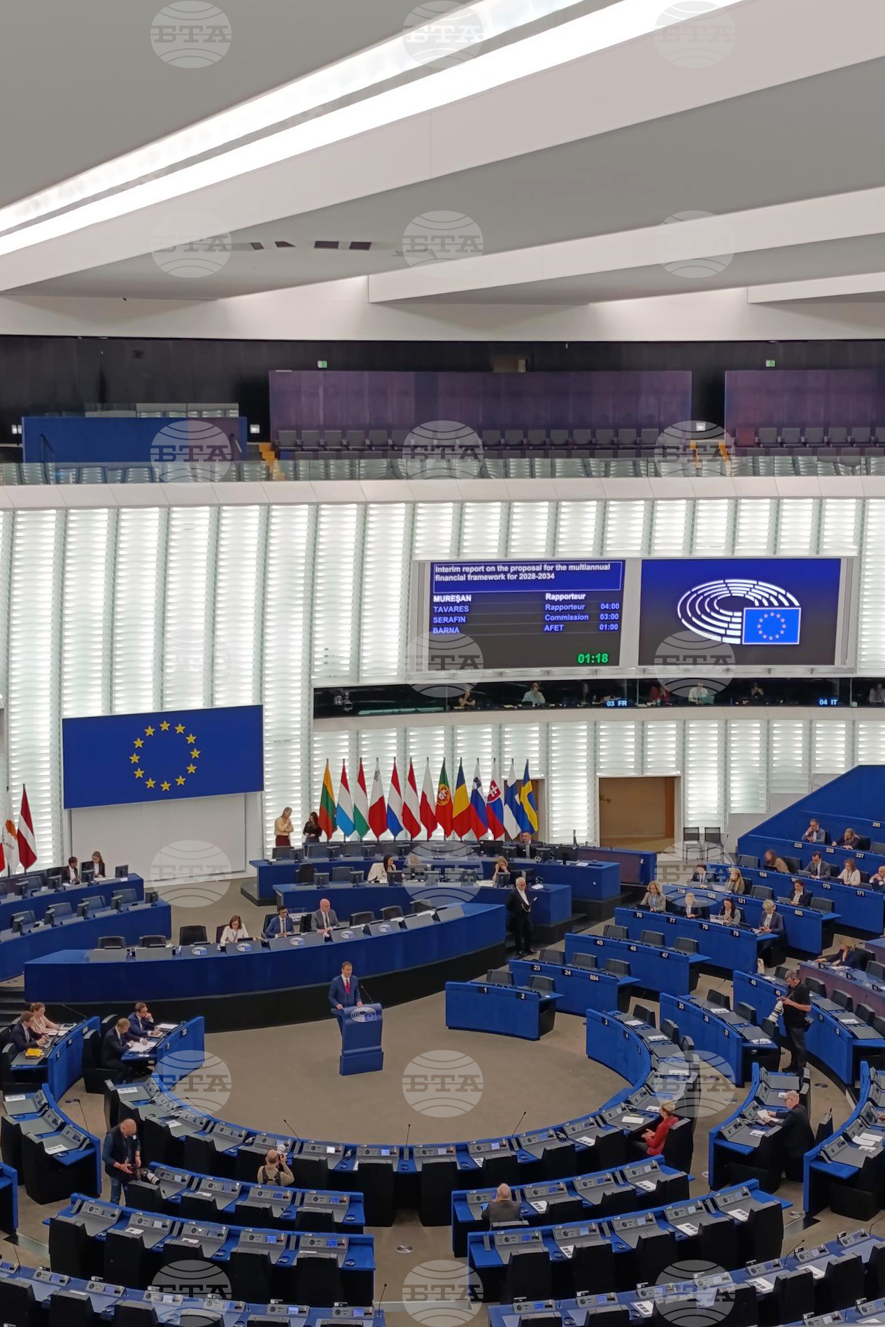 Франция - Страсбург - пленарна сесия на Европейския парламент