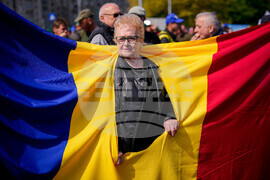 Romania Unions Protest