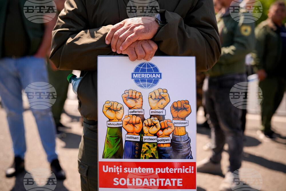 Romania Unions Protest