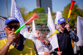 Romania Unions Protest