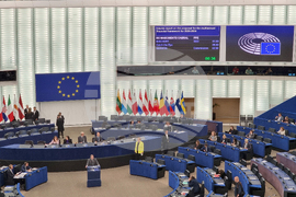 Франция - Страсбург - Европейски парламент - сесия - дьлгосрочен бюджет - дебати