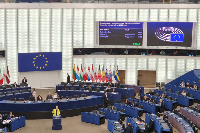 Европейският парламент одобри позицията си в преговорите със Съвета на ЕС за дългосрочния бюджет, като иска с 10% повече средства от Европейската комисия