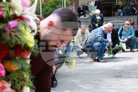 КНСБ - Международен ден в памет на загиналите и пострадалите при трудови злополуки - отбелязване
