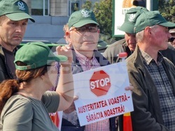 Румъния - национален протестен митинг
