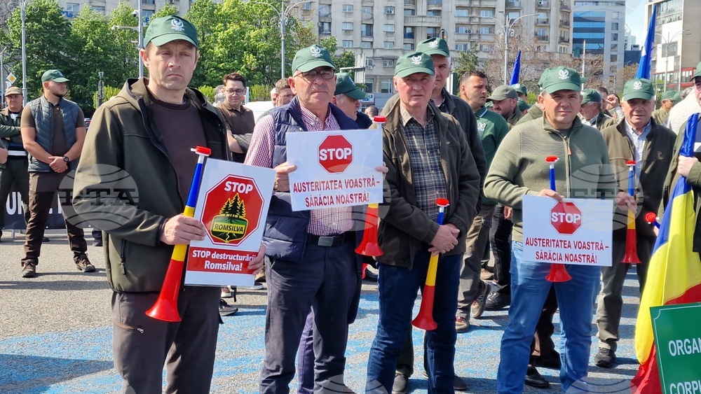 Румъния - национален протестен митинг