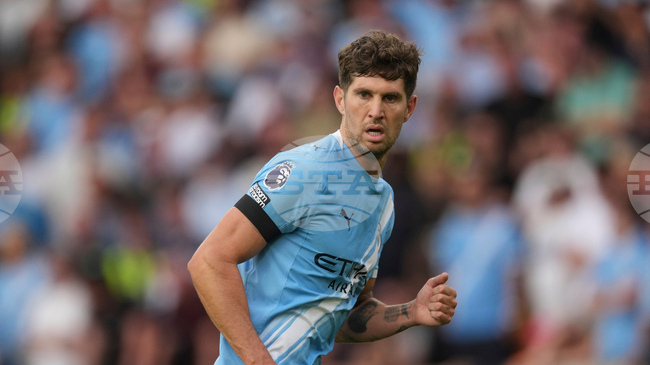 Soccer Man City Stones Leaving