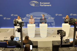 Франция - Страсбург - Европейски парламент - пресконференция