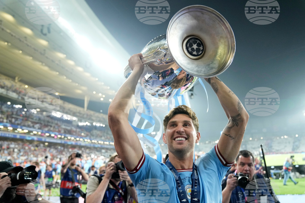 Man City Stones Soccer