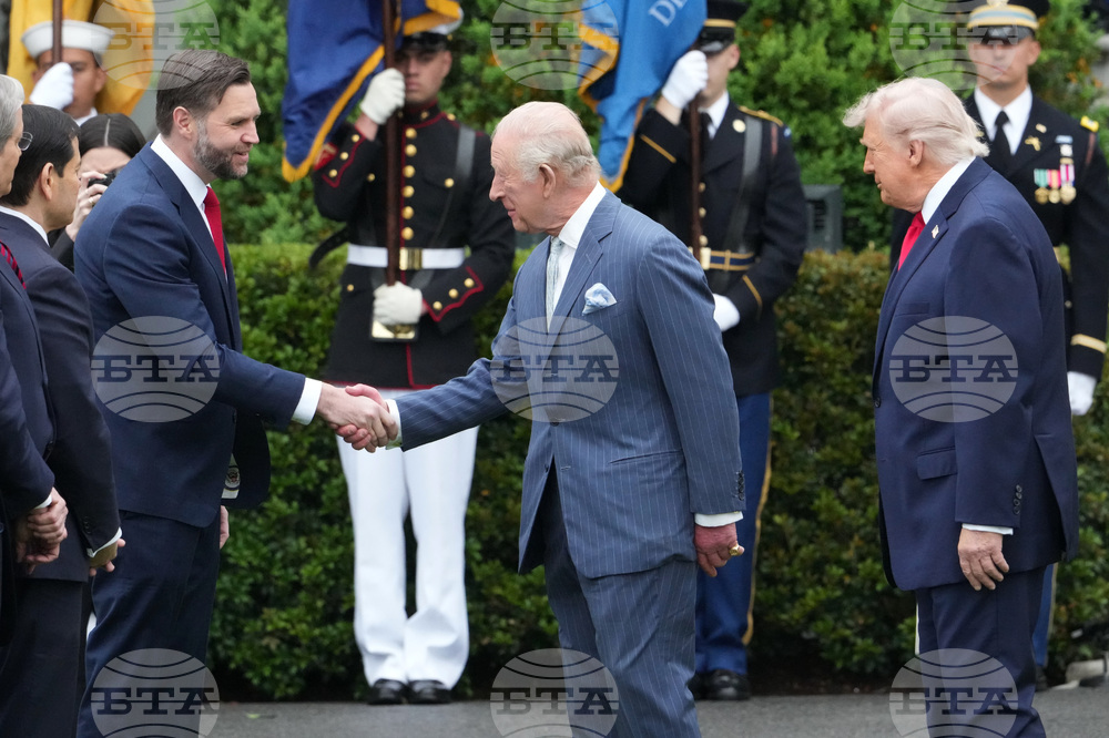 APTOPIX US Britain Royal Visit Trump