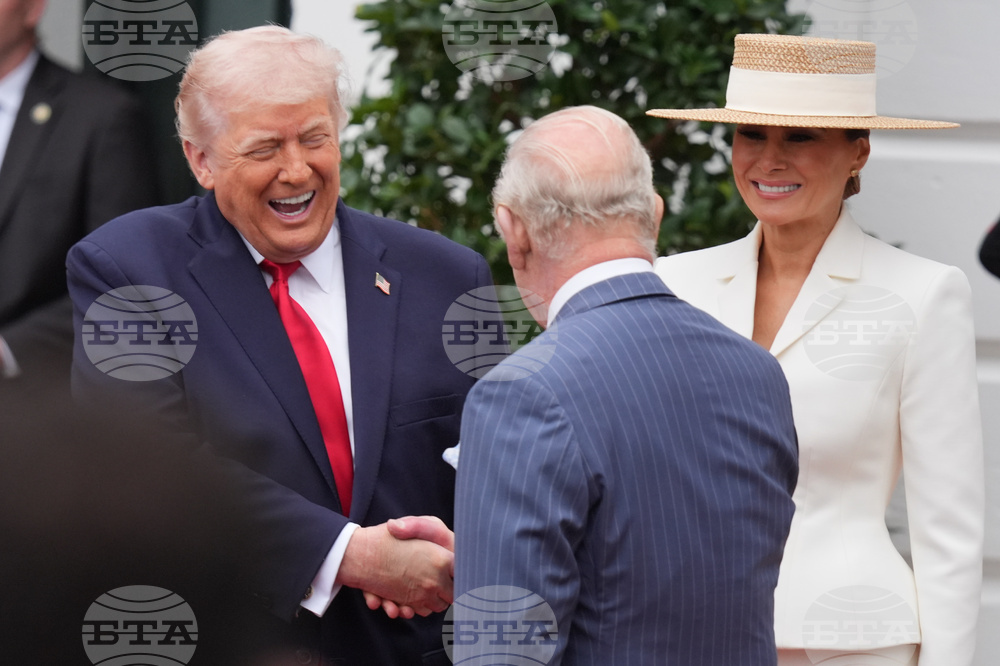 APTOPIX US Britain Royal Visit Trump