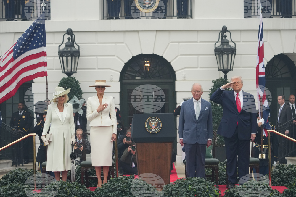 US Britain Royal Visit Trump