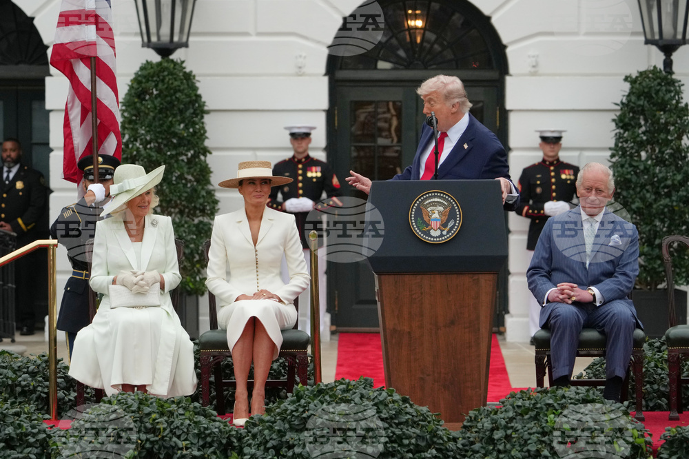 US Britain Royal Visit Trump