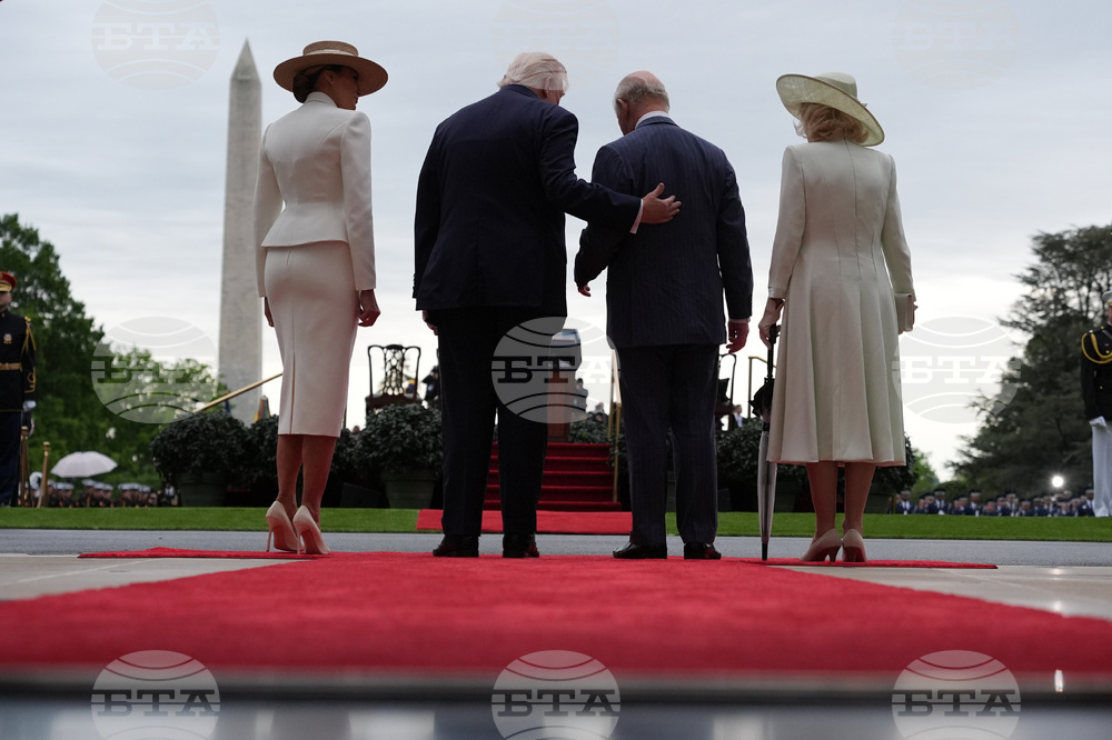 APTOPIX US Britain Royal Visit Trump