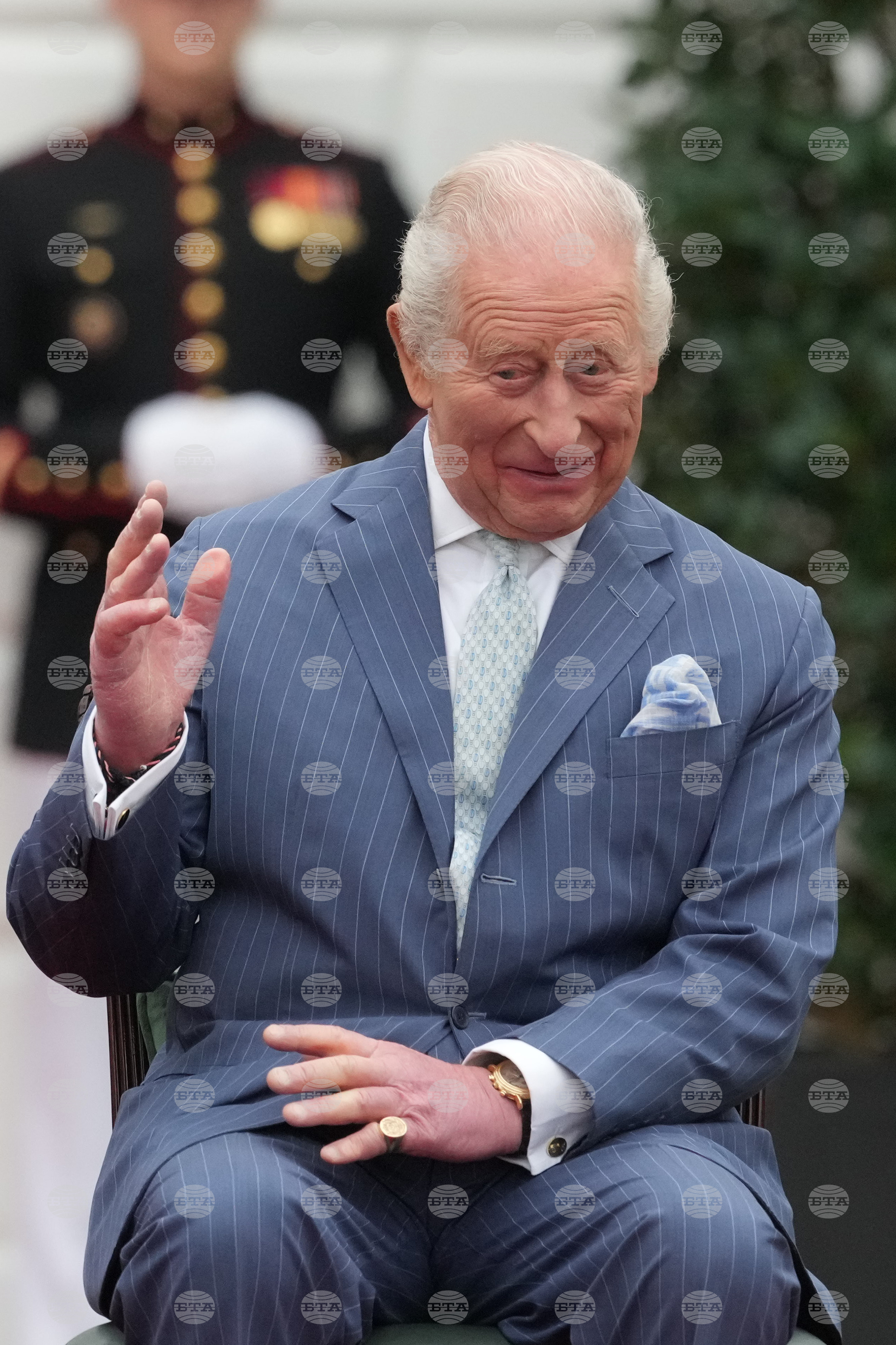 US Britain Royal Visit Trump