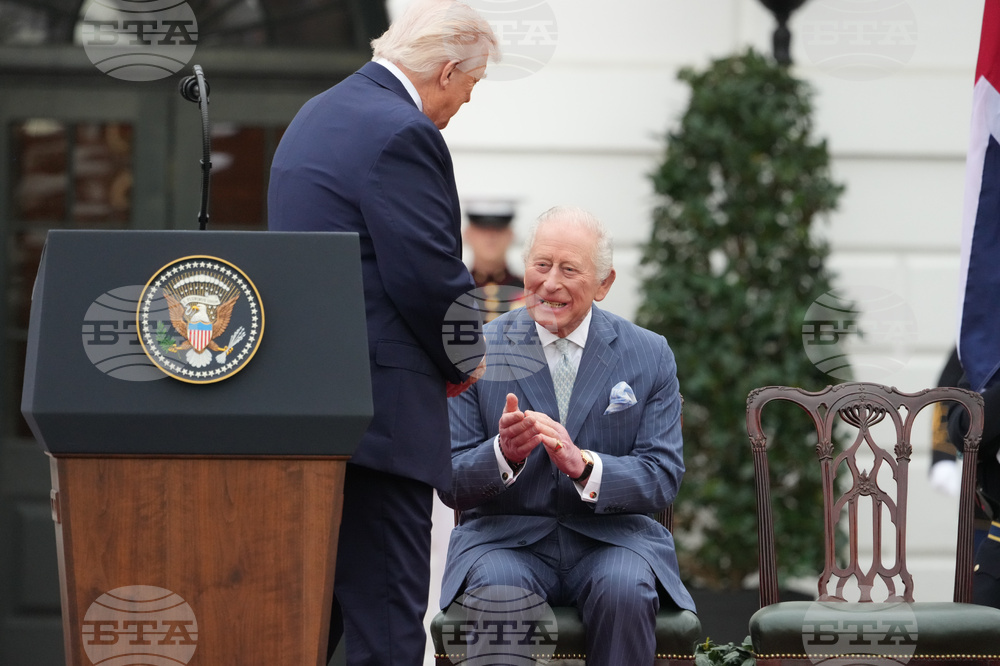 US Britain Royal Visit Trump
