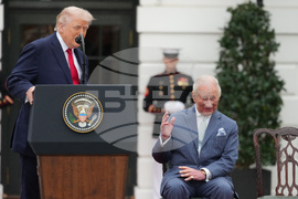 APTOPIX US Britain Royal Visit Trump