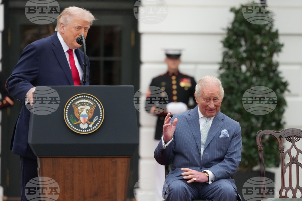 APTOPIX US Britain Royal Visit Trump