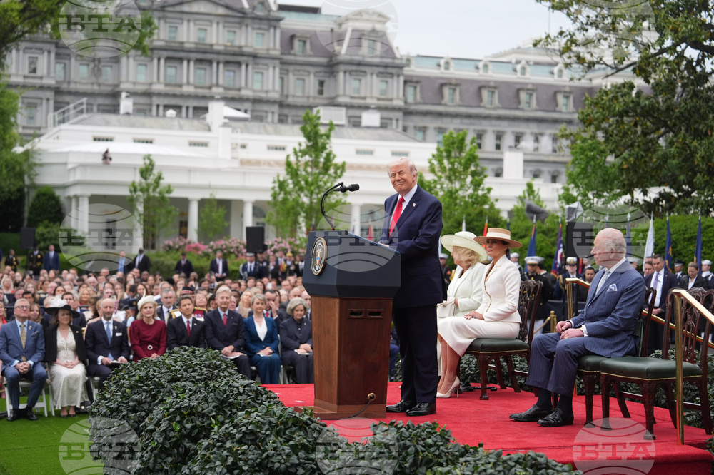 US Britain Royal Visit Trump