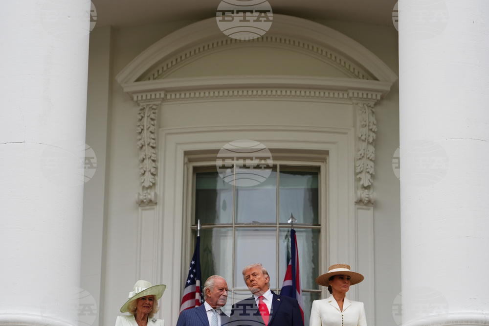 APTOPIX US Britain Royal Visit Trump