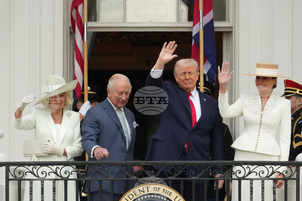 US Britain Royal Visit Trump