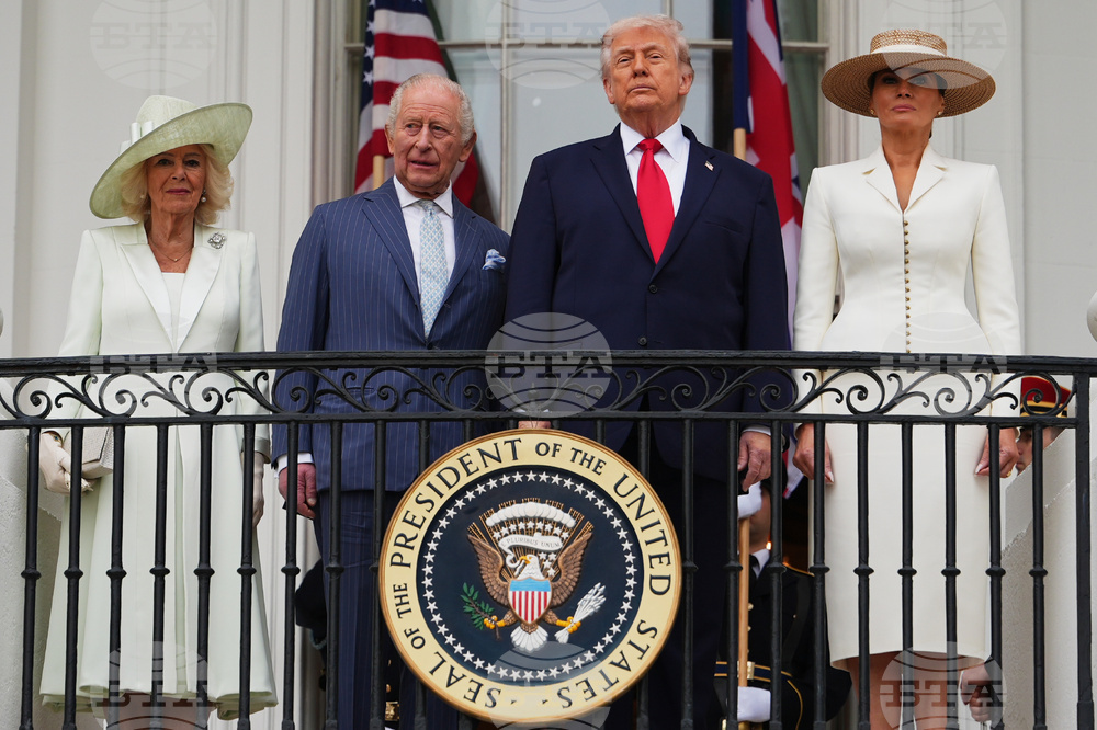 US Britain Royal Visit Trump