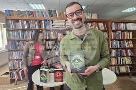 Враца - Васил Попов - представяне на романът „Аждер“